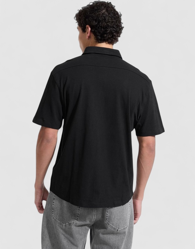 GUESS Jeans - GUESS JEANS Short Sleeve Regular Button Front Tee