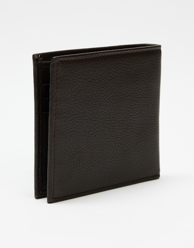 Polo Ralph Lauren - Pebbled Leather Billfold Wallet- ICONIC EXCLUSIVE