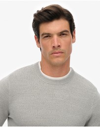 Superdry - Light Weight Cotton Texture Jumper