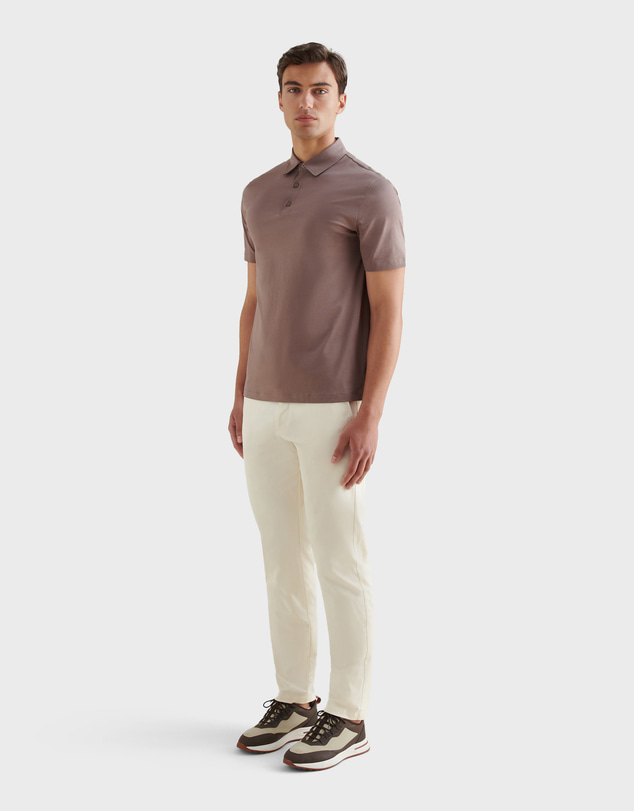 Peckham Rye  - Peckham Rye SS Mercerised Jersey Polo
