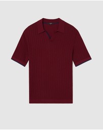 Politix - Anderson Stripe Texture Knit Polo