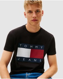 Tommy Jeans - Regular Big Flag Short Sleeve Tee