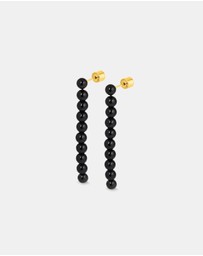 CENDRE - Primrose Earrings | Black