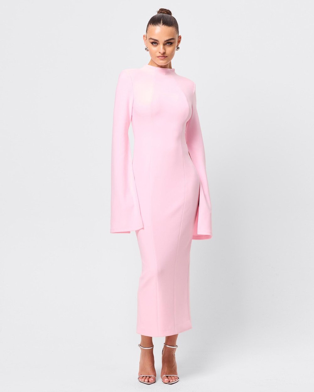 open lace back dress Forgive & Forget Maxi Dress - Mossman