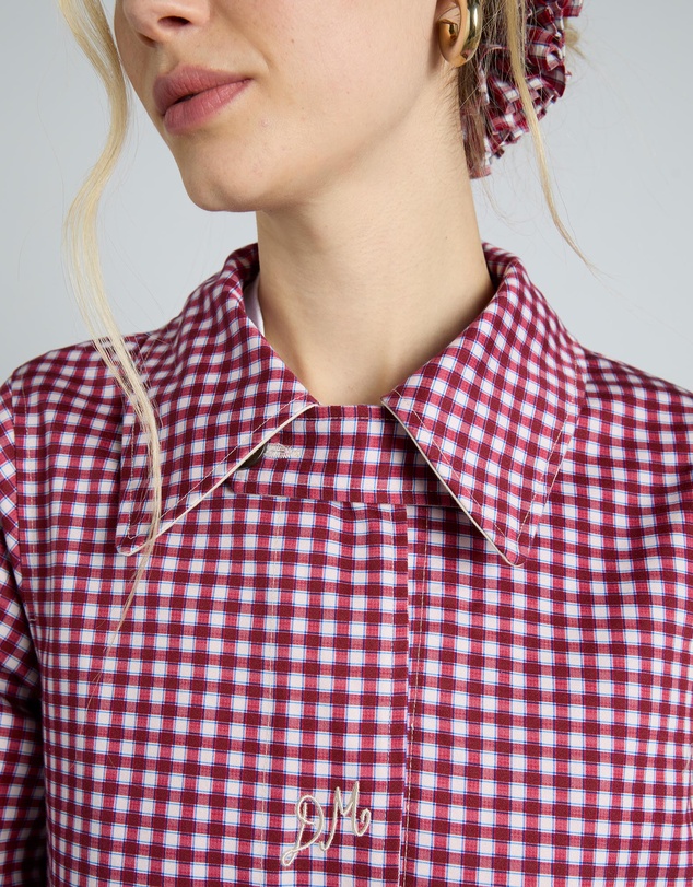 Damson Madder - Mercedes Bow Reversible Trench