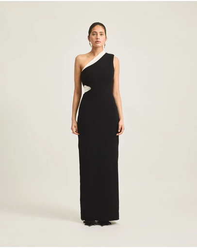 TOJHA - Tabitha Dress - Black White