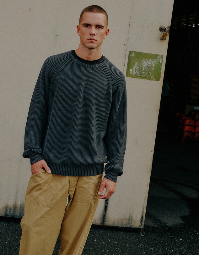 Stan Ray - Cable-Knit Crew Sweater
