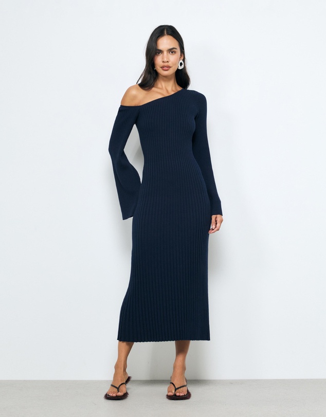 AERE - Tova Organic Cotton Knit Dress