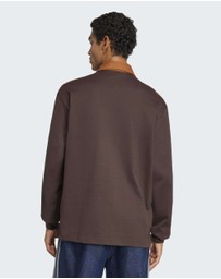 adidas Originals - 3-STRIPES RUGBY LONGSLEEVE POLO Mens