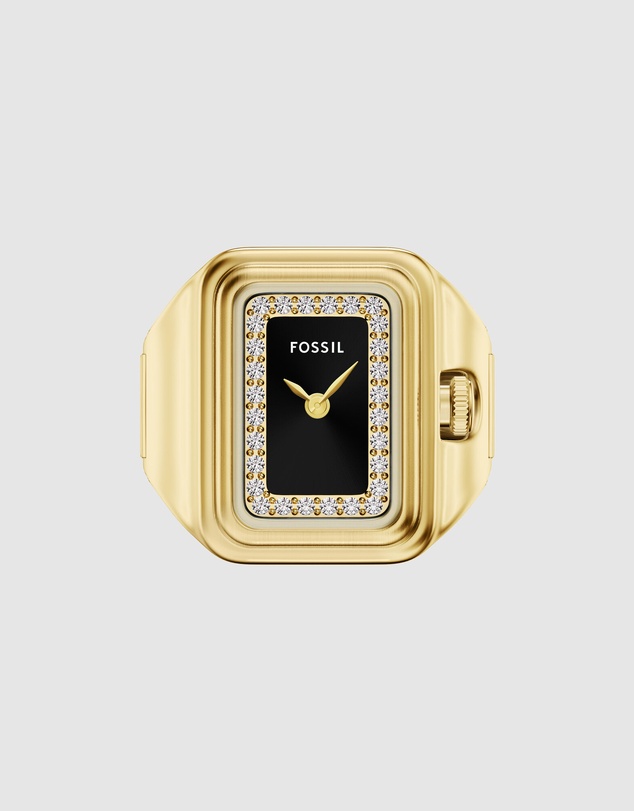 Fossil - Raquel Watch Ring Gold Analogue
