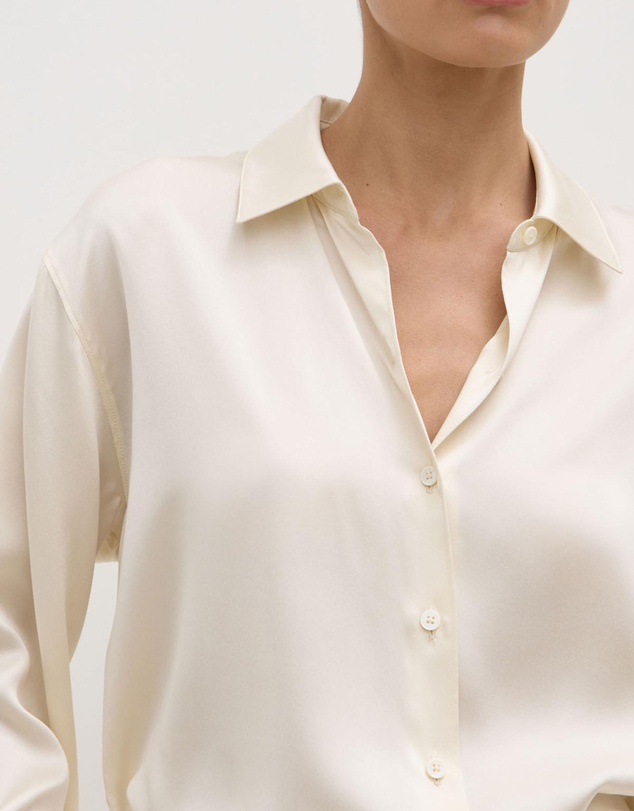 Assembly Label - Pippa Silk Long Sleeve Shirt