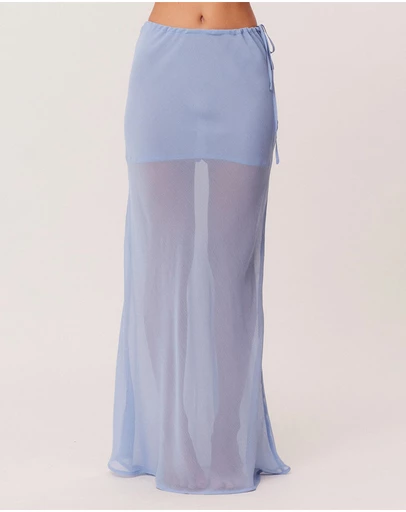 SNDYS - Tamara Sheer Maxi Skirt