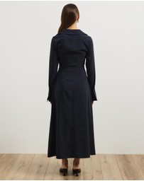 Atmos&Here - Franki Ruched Waist Midi Dress