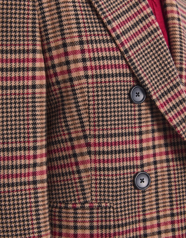 Sportscraft - Gia Double Breasted Check Coat