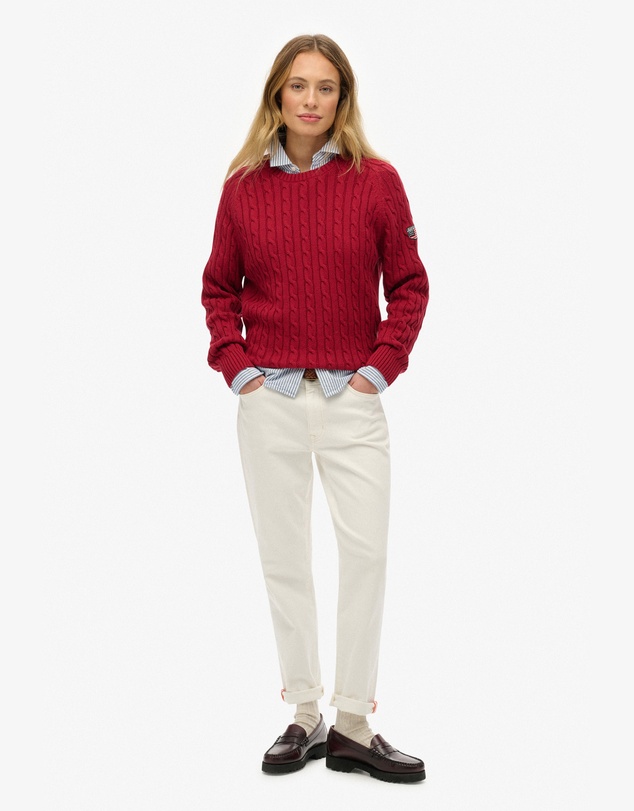 Superdry - Slouchy Cable Knit