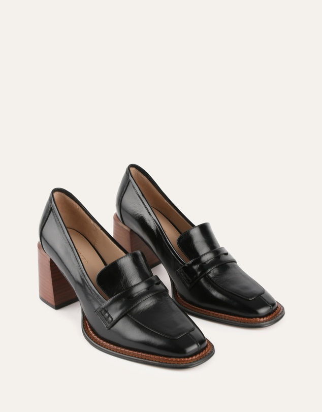 Jo Mercer - Delilah Mid Heel Loafers