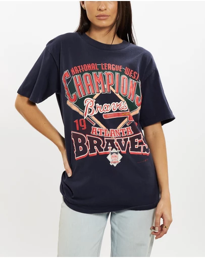 Vintage by The Real Deal - Pre Loved - 1992 MLB Atlanta Braves Tee