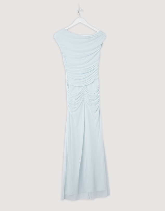 Revibe - Repaired Shona Joy Mira Off Shoulder Maxi Dress - AU 8