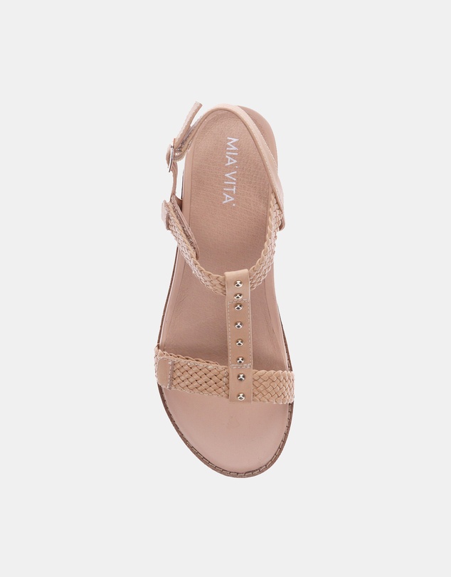 Mia Vita - Olympia Adjustable Sandal - Sand