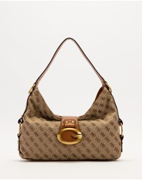 GUESS - Camden Shoulder Bag Jacquard