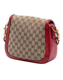Pre-Loved by Azura Reborn - Pre-Loved Medium GG Canvas Lady Web Crossbody