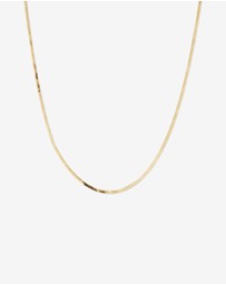 Michael Hill - 45cm (18”) 2mm-2.5mm Width Herringbone Chain in 10kt Yellow Gold