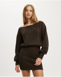 Cotton On - Luxe Cinched Mini Dress