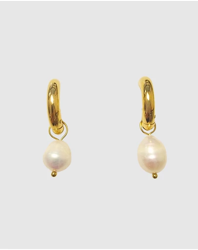 Miz Casa and Co - Sage Huggie Earrings