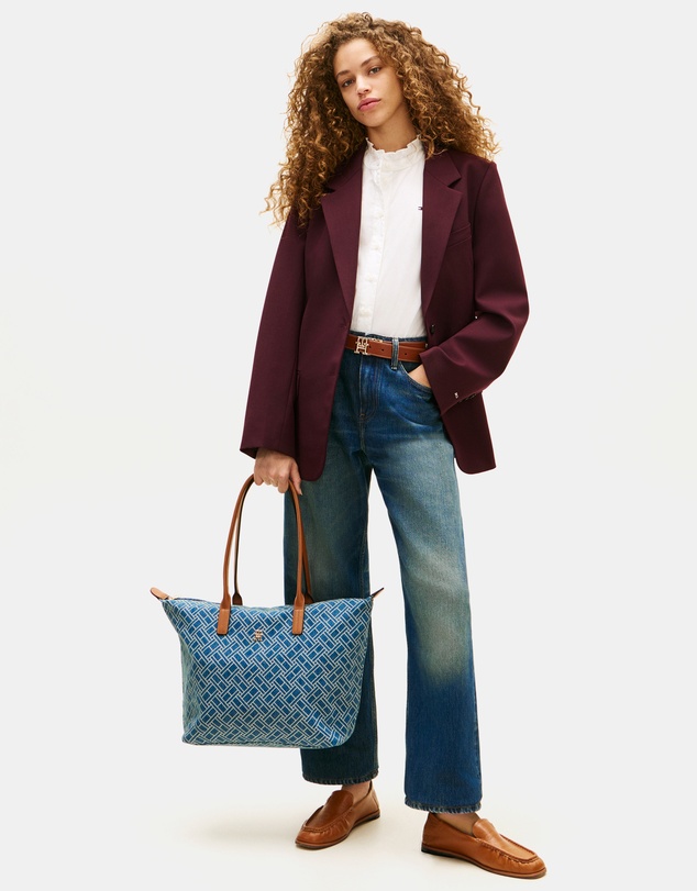 Tommy Hilfiger - Popette Tote Denim Flag