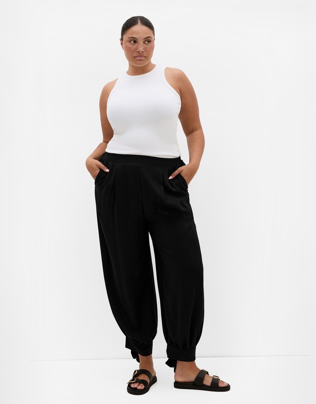 City Chic - Billie Tie Hem Pant