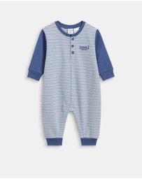 Seed Heritage - Logo Stripe Jumpsuit