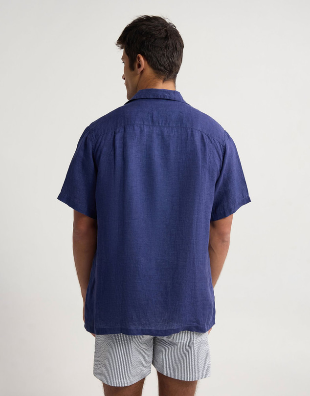Oxford - Griffin Delave Linen Short Sleeve Shirt