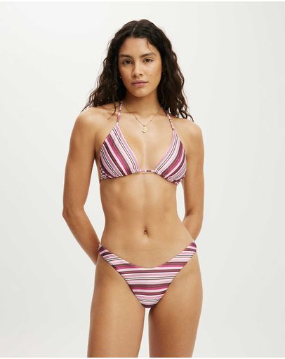 BOHO STRIPES PINK SHIMMER