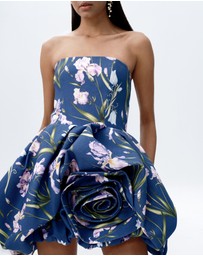 JUSTIN TONG - Isla Linen Bubble Dress