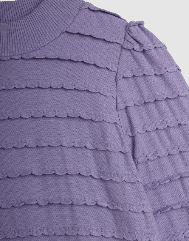 Mini Rodini - Textured Frill LS Dress
