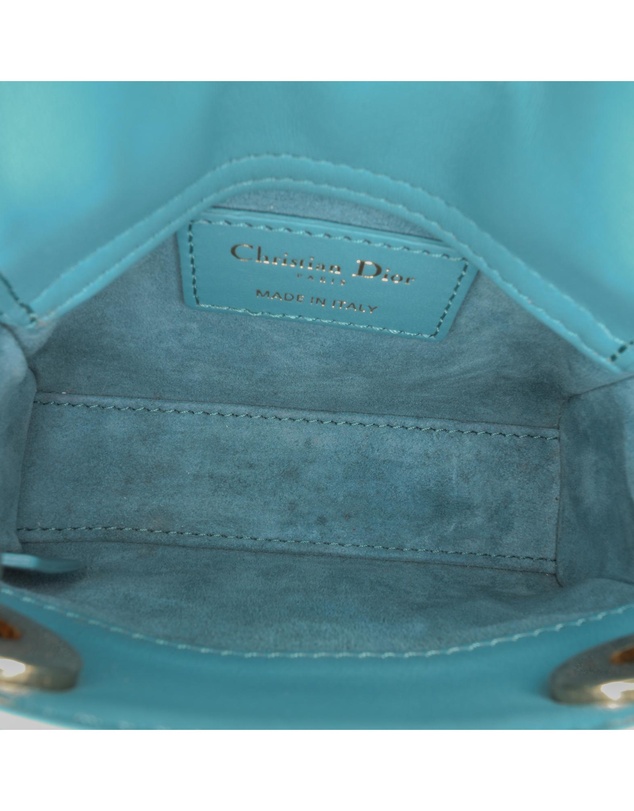 Pre-Loved by Azura Reborn - Pre-Loved Micro Lambskin Cannage Lady Dior