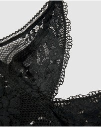 Passionata - Nina Unpadded Triangle Cup Longline Lace Bralette