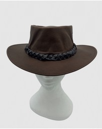 Jacaru - Jacaru 1001P Premium Kangaroo Leather Hat