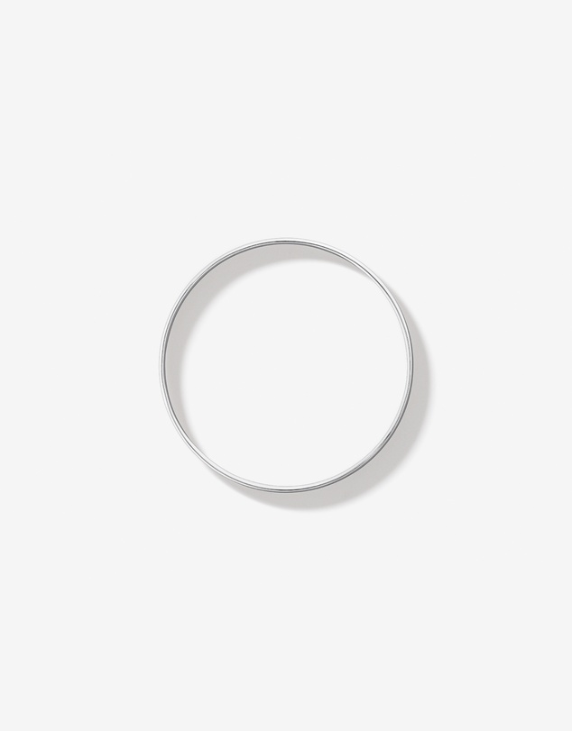 Michael Hill - 7.5mm-8mm Round Bangle in Sterling Silver