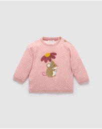 Purebaby - Little Mouse Jumper -Kids-Babies