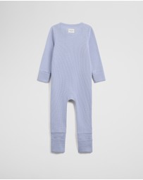 Country Road - Organically Grown Cotton Waffle Jumpsuit