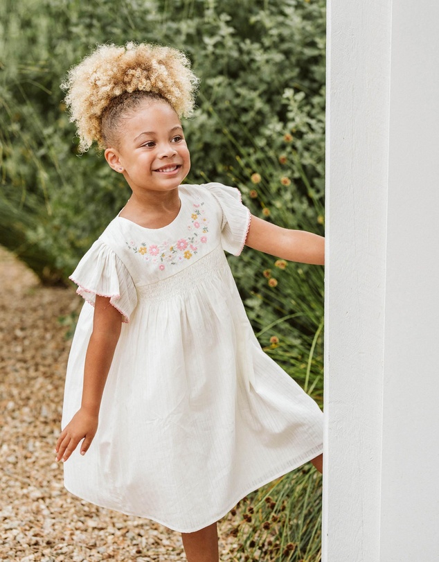 Bebe by Minihaha - Willa Embroidery Dress - Kids