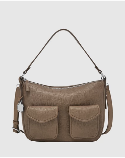 Fossil - Jolie Gray Crossbody Bag