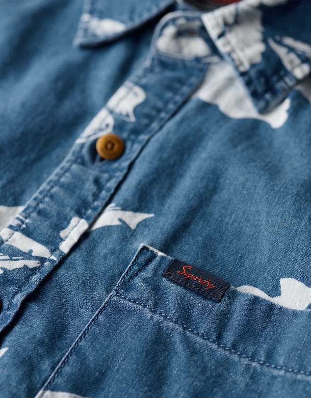 Superdry - Vintage Loom Short Sleeve Shirt