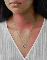Skagen - Elin Silver-Tone Necklace