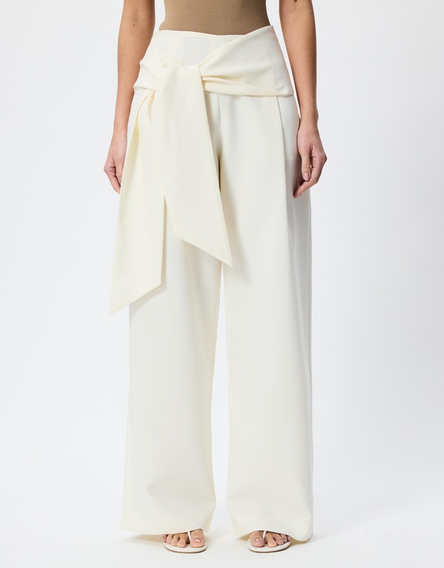 Tussah - Sophia High Waist Tie Detail Pants