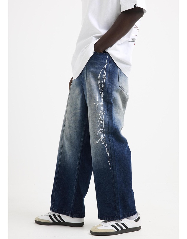 Standard - Cyber Script Denim Jeans