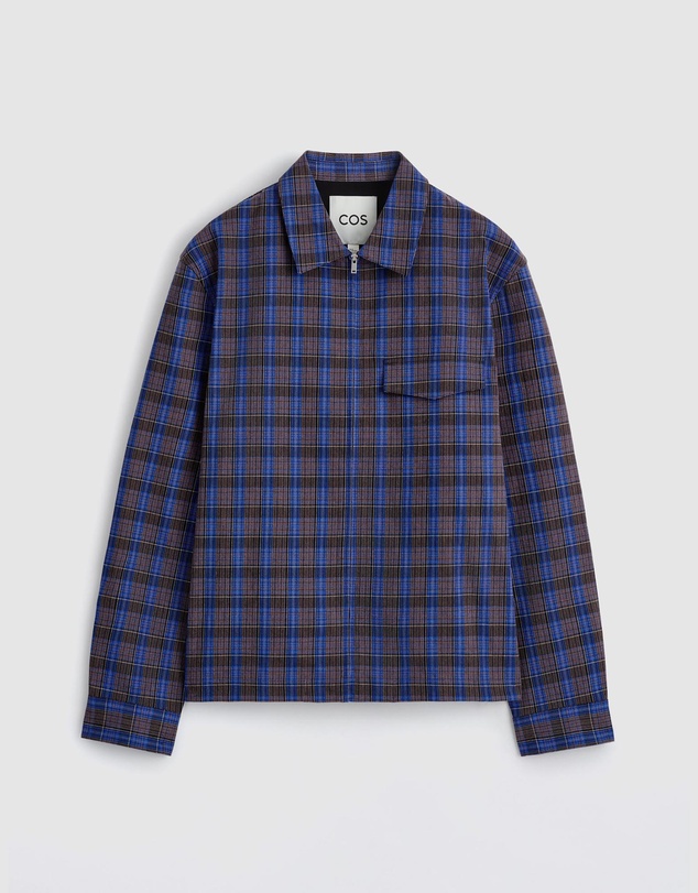 COS - Cotton Zipped Overshirt