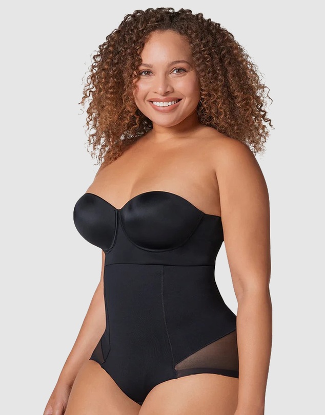 Leonisa - Sheer Highlight Extra-High Waist Butt-Lift Shaper Brief