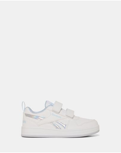 White/Iridescent/Glass Blue